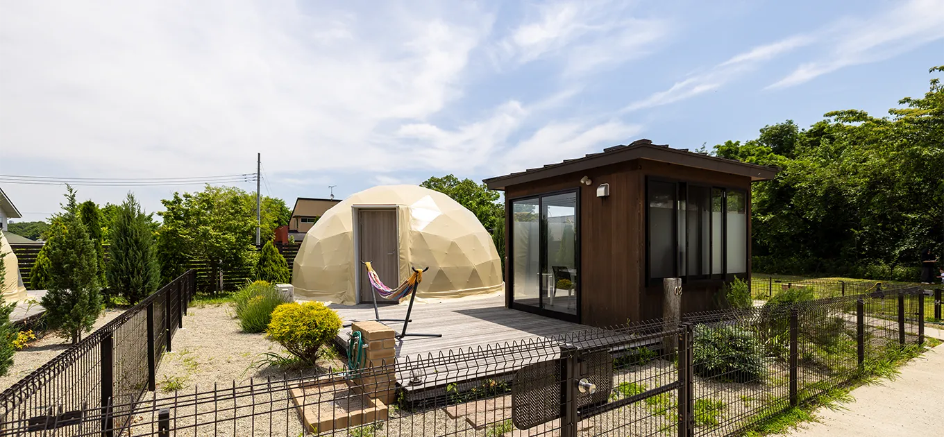 ペットドームテント